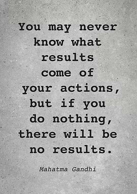 Mahatma Gandhi Quote L020