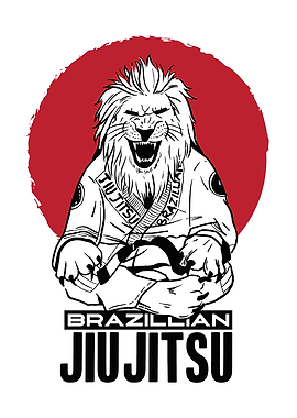 Brazilian Jiu Jitsu Lion