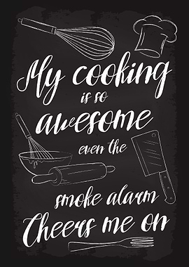 My cooking is so awesome