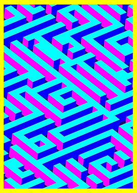 Neon Maze