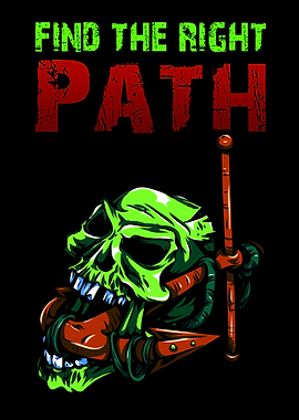 Demon Skull Gothic Devil