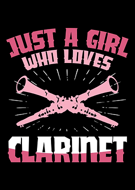 A girl who loves clarinet
