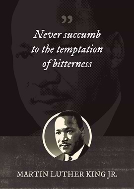 Never succumb to the