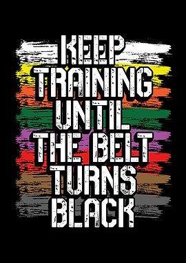 Keep training until the