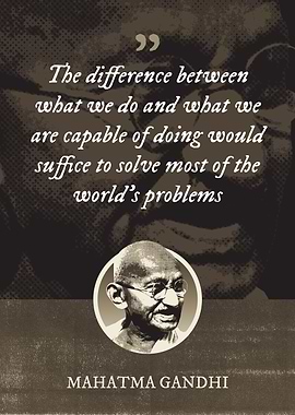 The difference between