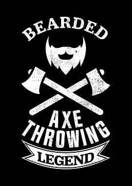 Bearded Axe throwing Gift