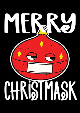 Merry Christmask Bauble