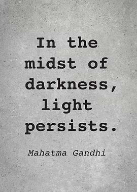 Mahatma Gandhi Quote L030
