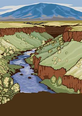 New Mexico travel poster