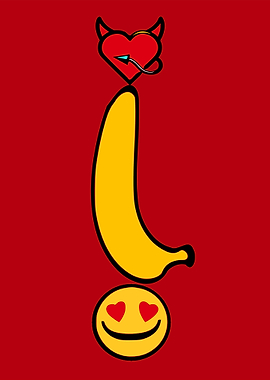 Happy Devilish Banana