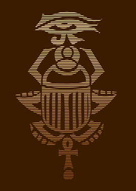 Ra Scarab Ankh