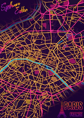 Paris Synthwave Edition