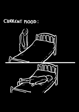 Mood Bed Sleepy and Lazy P