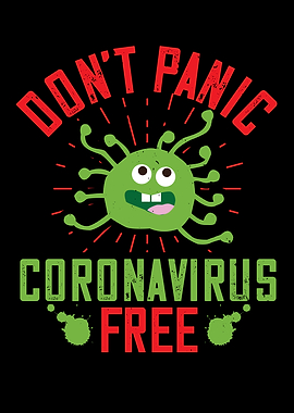 Dont Panic Corona Free