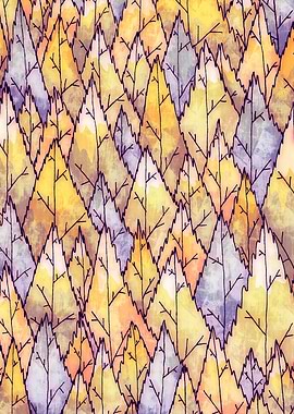 The gold and silver forest