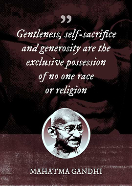 Gentleness self sacrifice
