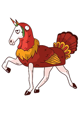 Thanksgiving Unicorn Gift