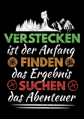 Geocache GPS Spruch