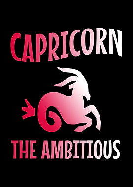 Capricorn the ambittious