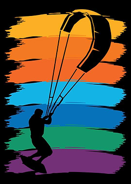 kitesurfer kitesurfing kit