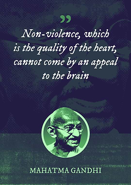 Non-violence, which is the