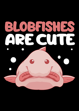 Cute Blobfish Living Room