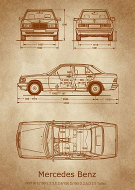 Mercedes Benz W201 old
