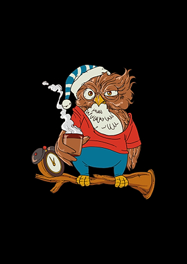 Sleepy Owl Coffee Lover