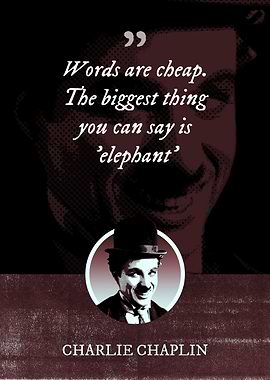Words are cheap