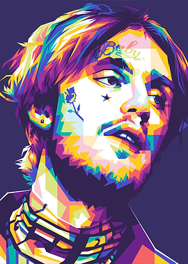Lil Peep Pop Art