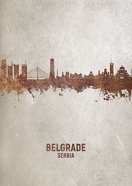 Belgrade Skyline Serbia