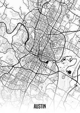 Austin map