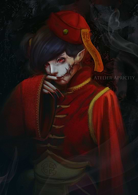 Vermillion Jiangshi