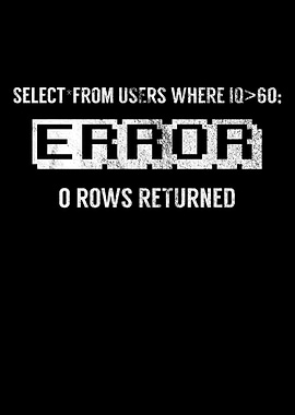 Programming Error Failure