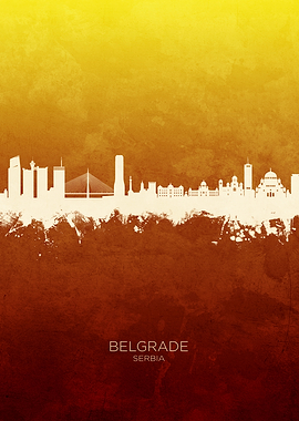 Belgrade Skyline Serbia