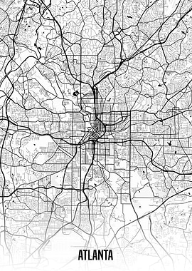 Atlanta map