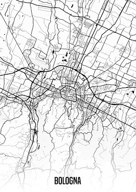 Bologna map