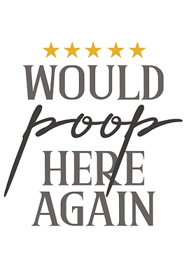 Would poop here again