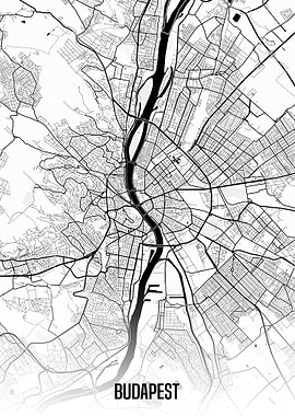 Budapest map