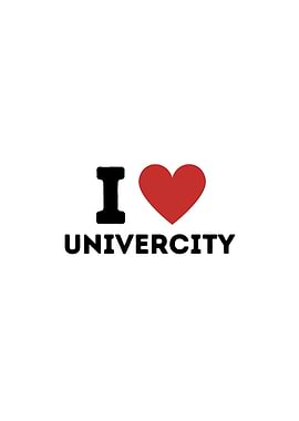I Love Univercity Simple