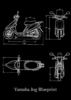 Yamaha Jog Blueprint