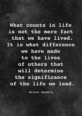 Nelson Mandela Quote D008