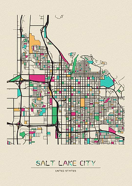 Salt Lake City Map