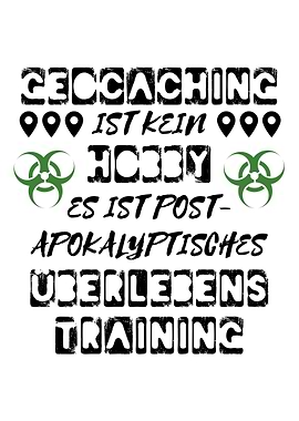 Geocache Hobby Spruch