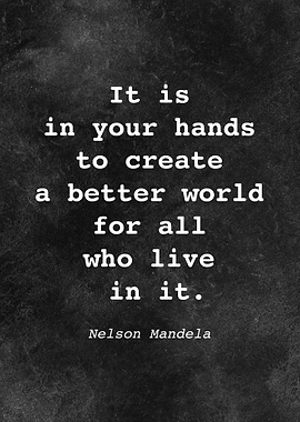 Nelson Mandela Quote D003