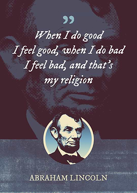 When I do good I feel good