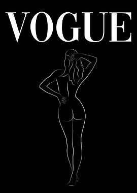 Vogue Nude Girl Woman