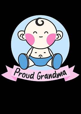 Proud Grandma Family Baby
