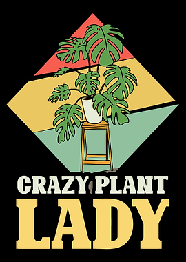 Crazy plant lady florist