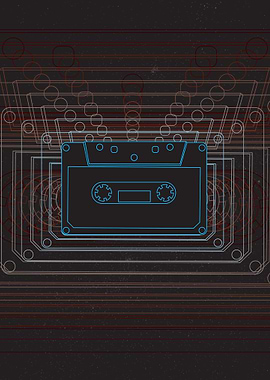 Cassette Synthwave 80s